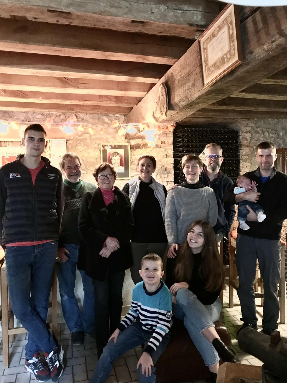 Equipe du Champagne Caillez Lemaire / Noël 2019